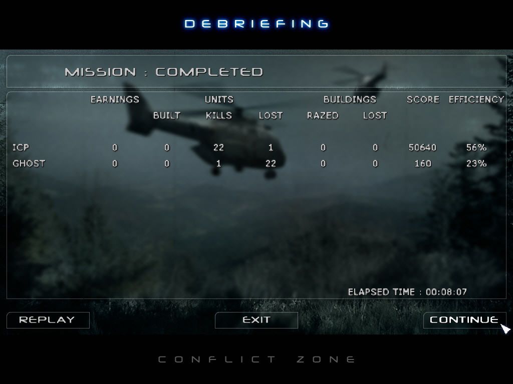Conflict Zone screenshot 4 for Playstation 2